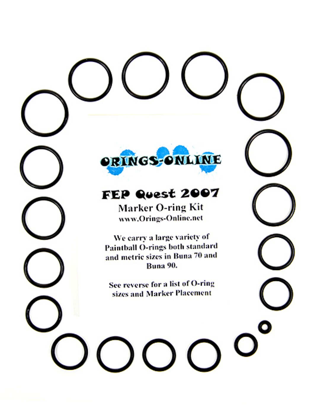 FEP Quest 07 Marker O-ring Kit
